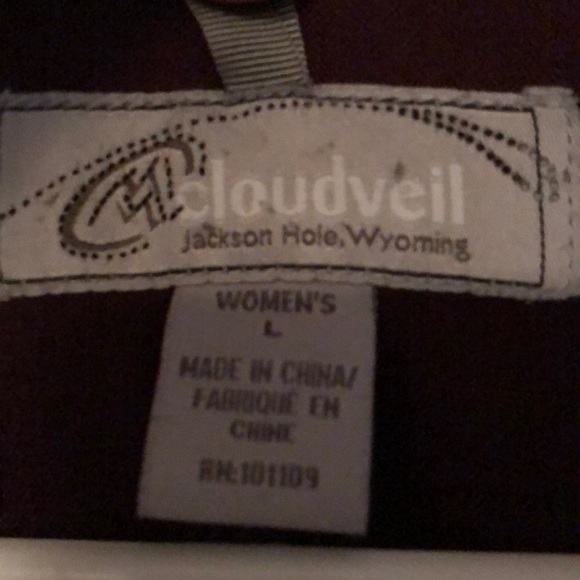 Purple ski jacket - Picture 5 of 14